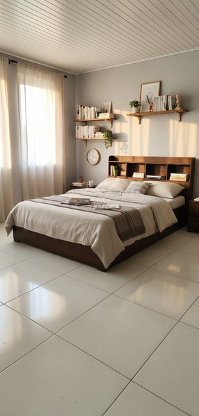 Cama Librero con Gavetas auxiliares