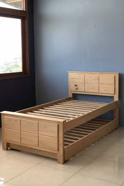 Cama London Twin con auxiliar
