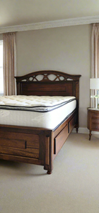 Cama X con gavetas auxiliares