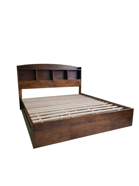 Cama Librero con Gavetas auxiliares