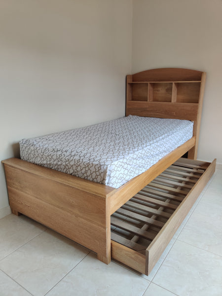 Cama Librero con Gavetas auxiliares