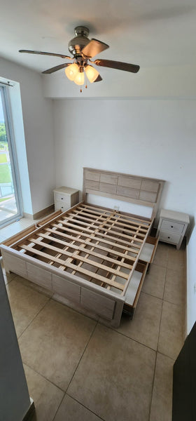 Cama London con Gavetas auxiliares