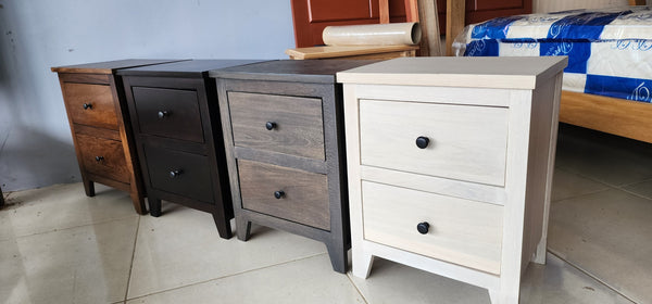 Mesita Rustica dos gavetas