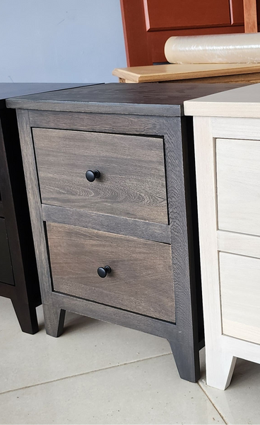 Mesita Rustica dos gavetas