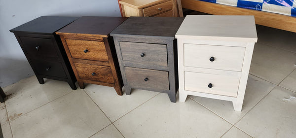 Mesita Rustica dos gavetas