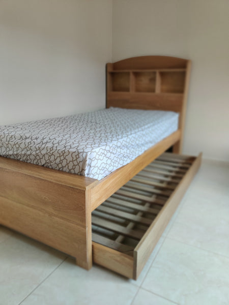 Cama Librero con Gavetas auxiliares
